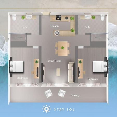 Apartment With Bay View Balcony - Pool - Up To 6 - Gym Hollywood Extérieur photo